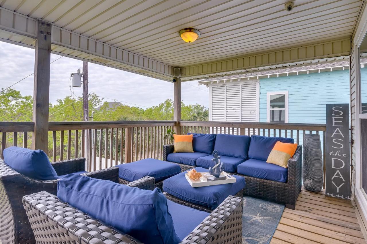 Galveston Escape With Entertainment Patio And Deck! Villa ภายนอก รูปภาพ